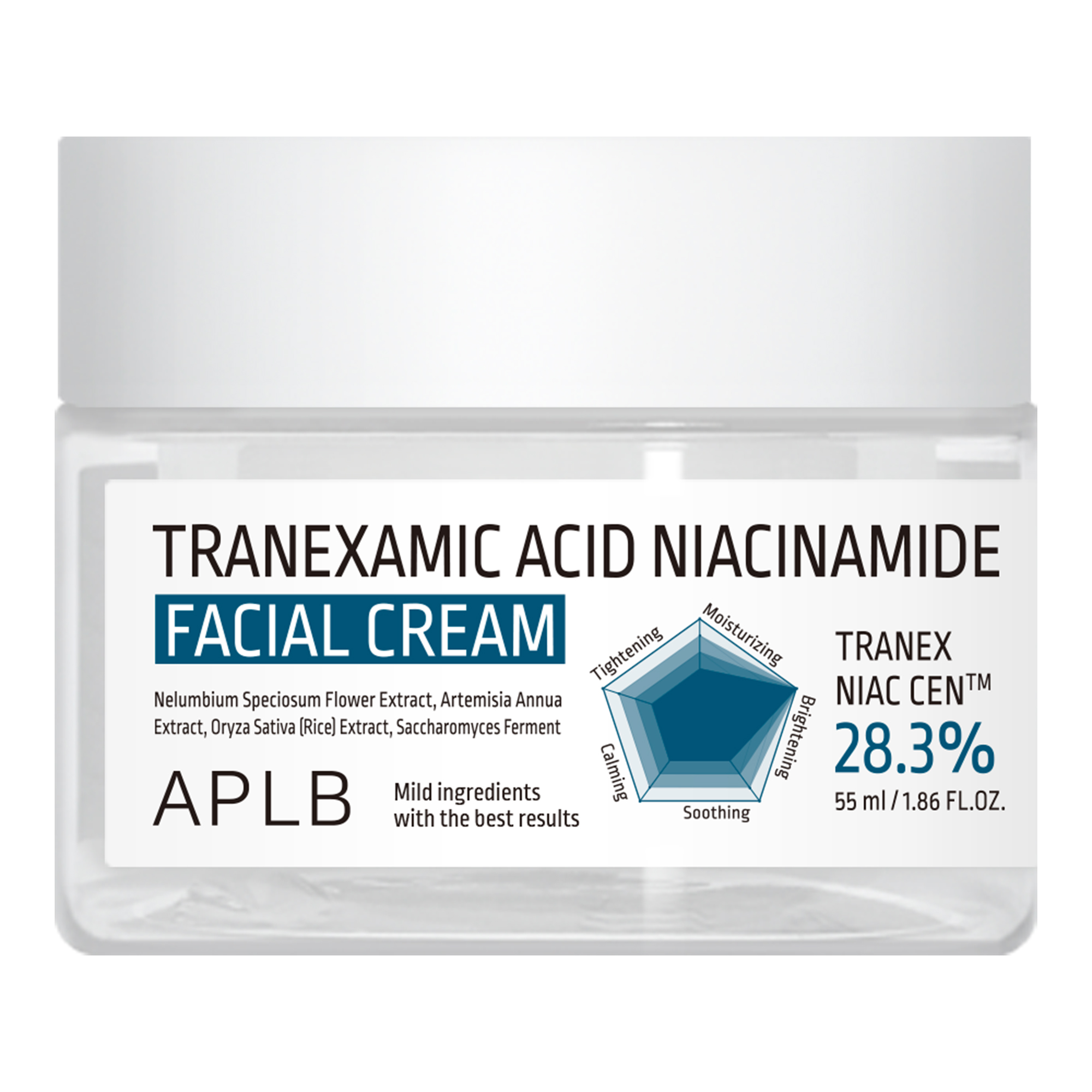 APLB Krem do twarzy Tranexamic Acid + Niacynamid, 55 ml zdjęcie