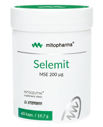 Mitopharma Selemit MSE 200 ug - 60 kaps.- cena, opinie, dawkowanie zdjęcie