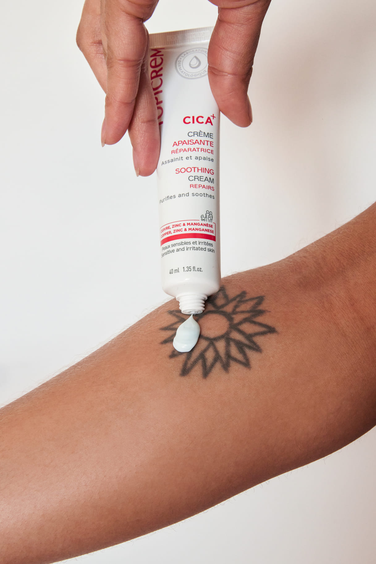 Topicrem, Cica Soothing Cream, kojący krem, 40 ml