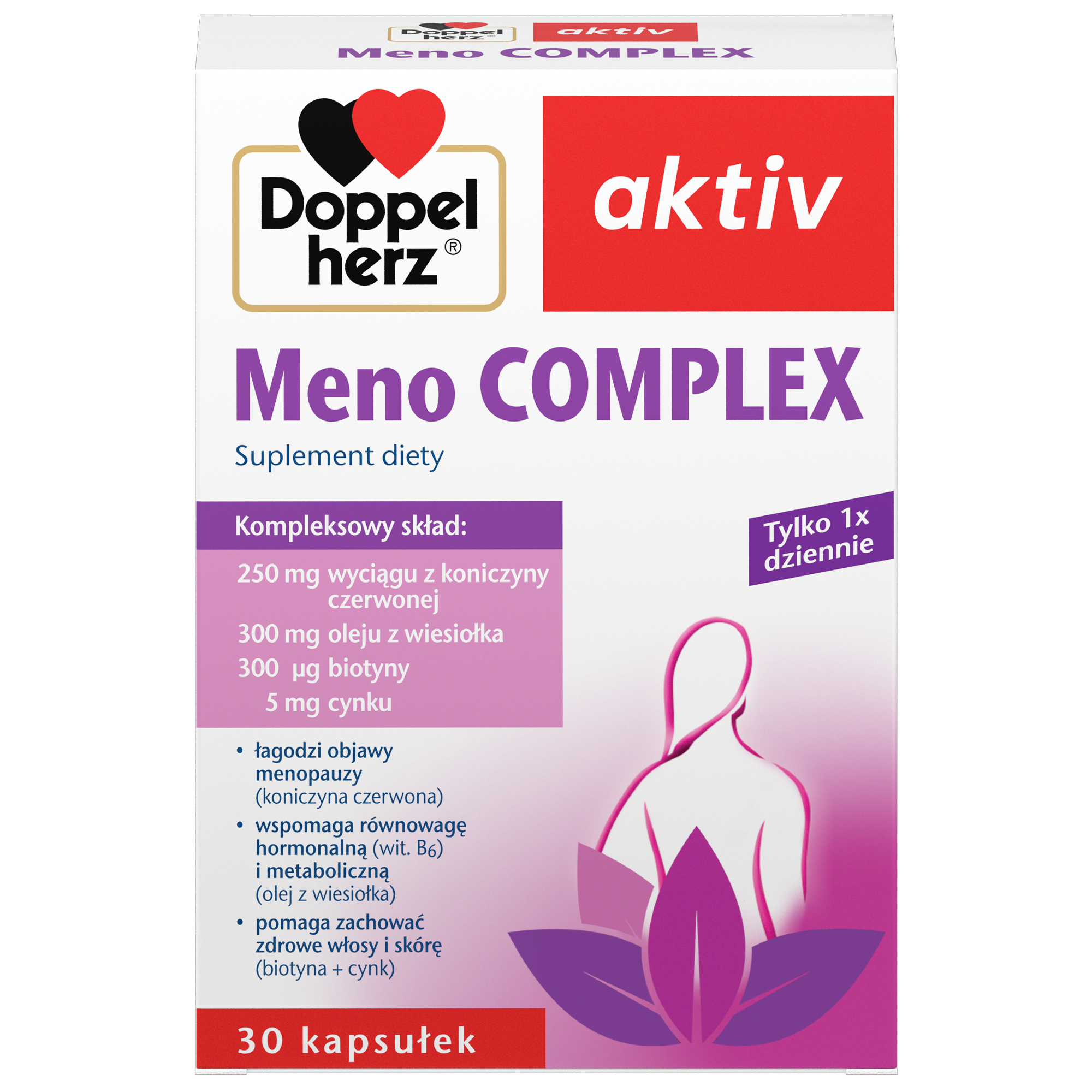 Doppelherz aktiv, Meno Complex, 30 kapsułek zdjęcie
