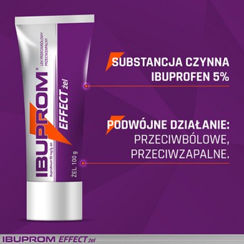 IBUPROM SPORT Żel - 60 g - urazy sportowe - cena, opinie, wskazania