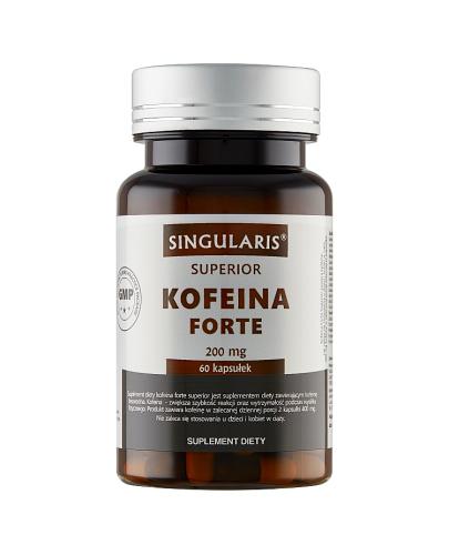 Singularis Superior Kofeina Forte 200 mg - 60 kaps. - cena, opinie, właściwości zdjęcie