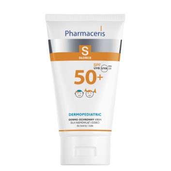 Pharmaceris S Dermopediatric Dermo-ochronny krem do twarzy i ciała dla niemowląt i dzieci SPF 50+ 125 ml