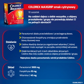 COLDREX MAXGRIP C, 12 tabletek