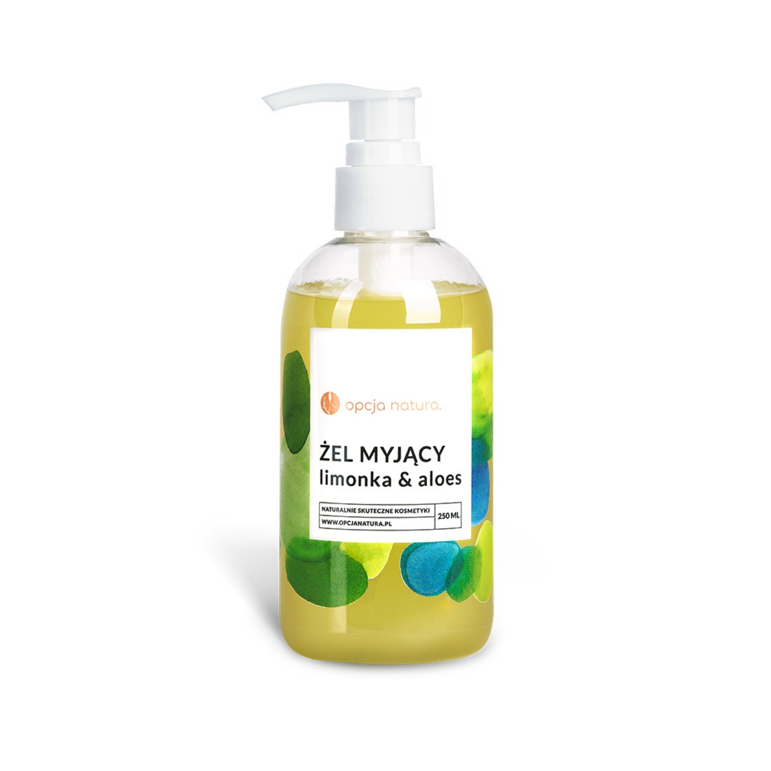 Opcja Natura, żel myjący limonka i aloes, 250 ml zdjęcie