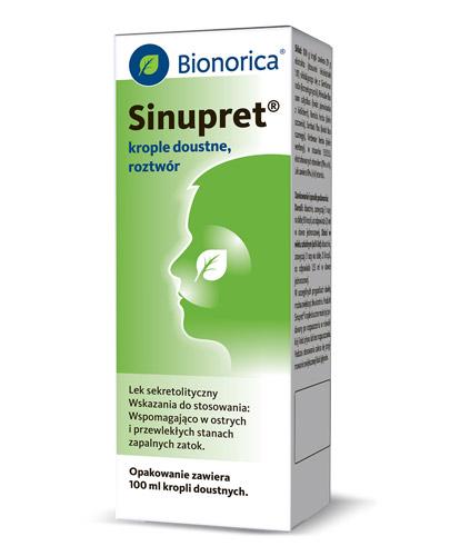 Sinupret, krople doustne, 100 ml zdjęcie