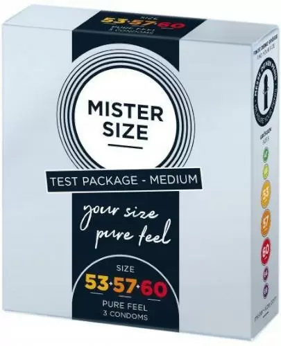Mister Size prezerwatywy 53-57-60 mm 3 sztuki zdjęcie
