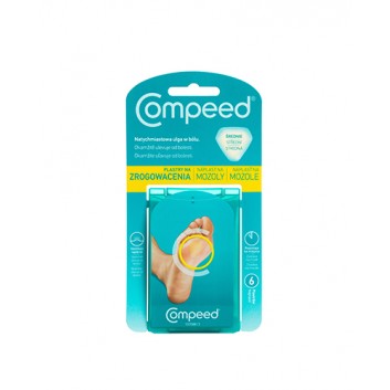 COMPEED Plastry na zrogowacenia średnie - 6 szt. - cena, opinie, wskazania 
