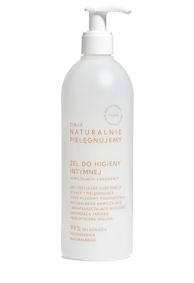 Ziaja Naturalnie Pielęgnujemy żel do higieny intymnej nawilżająco-łagodzący 400 ml zdjęcie