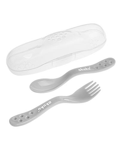 AKUKU Sztućce w etui A0073 9 m+, 1 zestaw zdjęcie