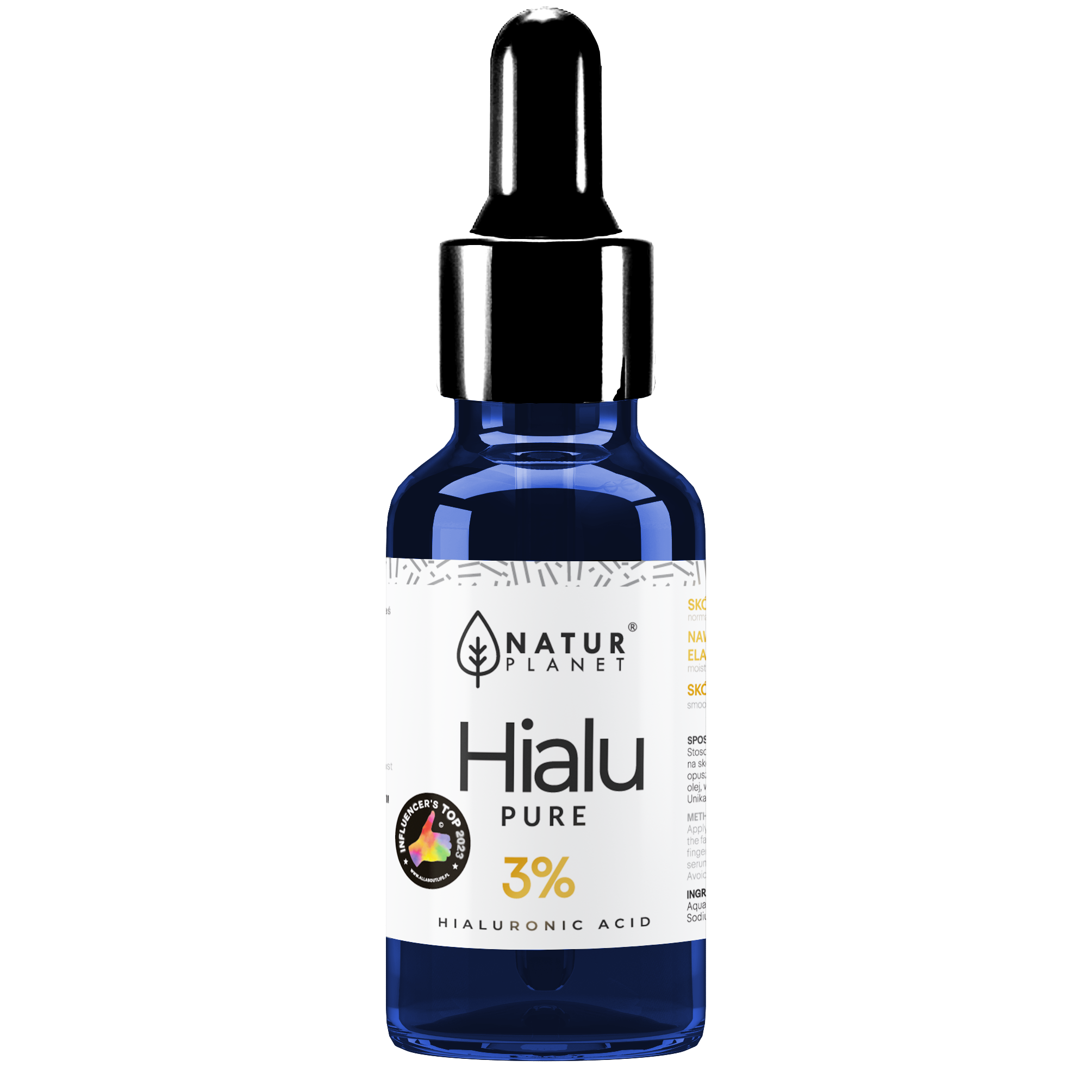 Natur Planet Hialu Pure Forte 3% serum z kwasem hialuronowym, żel 30 ml zdjęcie