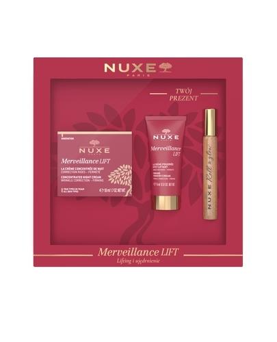 Nuxe Merveillance Lift Zestaw 2025 Krem na noc + krem na dzień + HP roll-on zdjęcie
