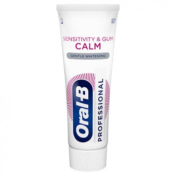 Oral-B Professional Sensitivity & Gum Calm Gentle Whitening Specjalistyczna pasta do zębów ukojenie i nadwrażliwość dziąseł, 75 ml 