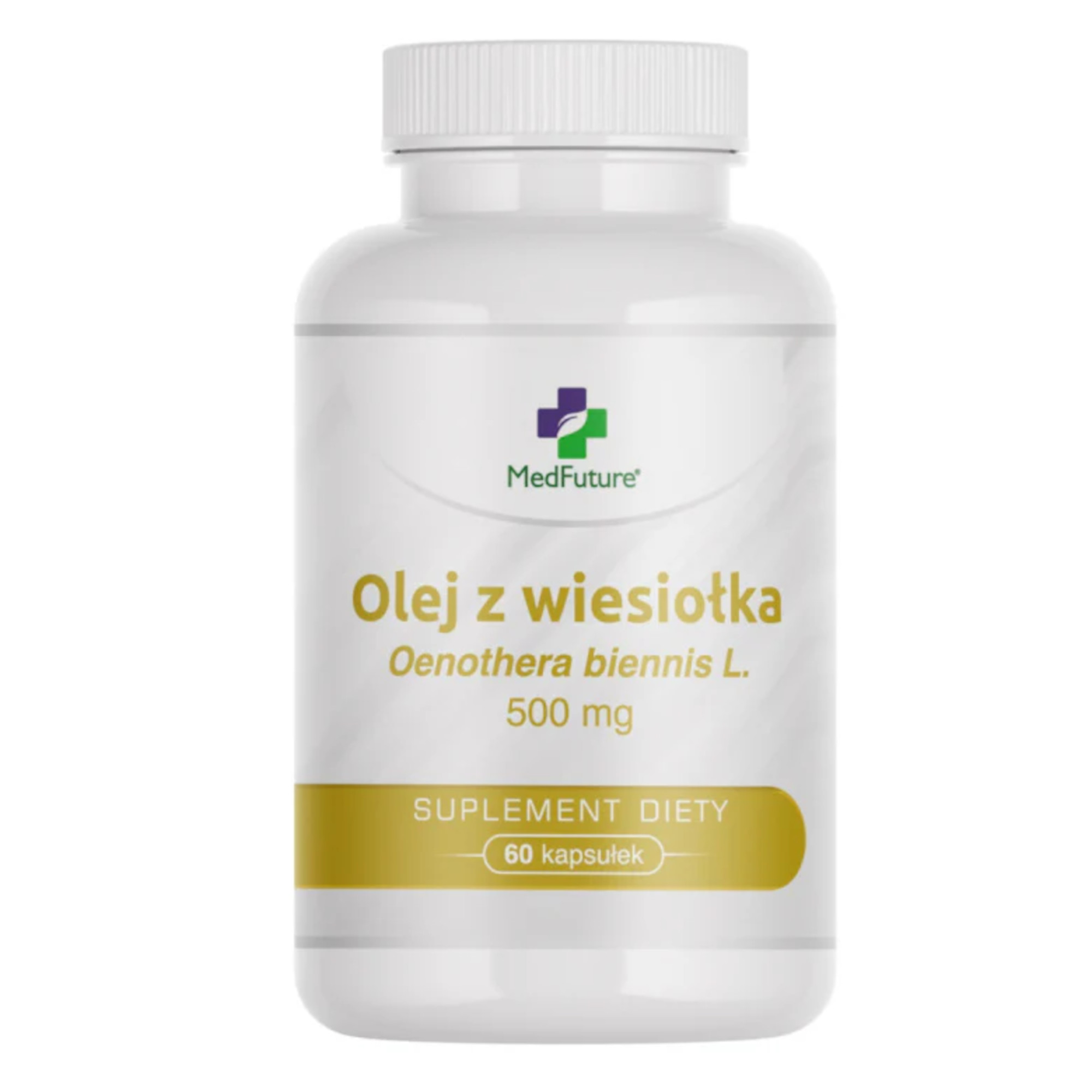 MedFuture Olej z wiesiołka 500 mg, kapsułki, 60 sztuk zdjęcie