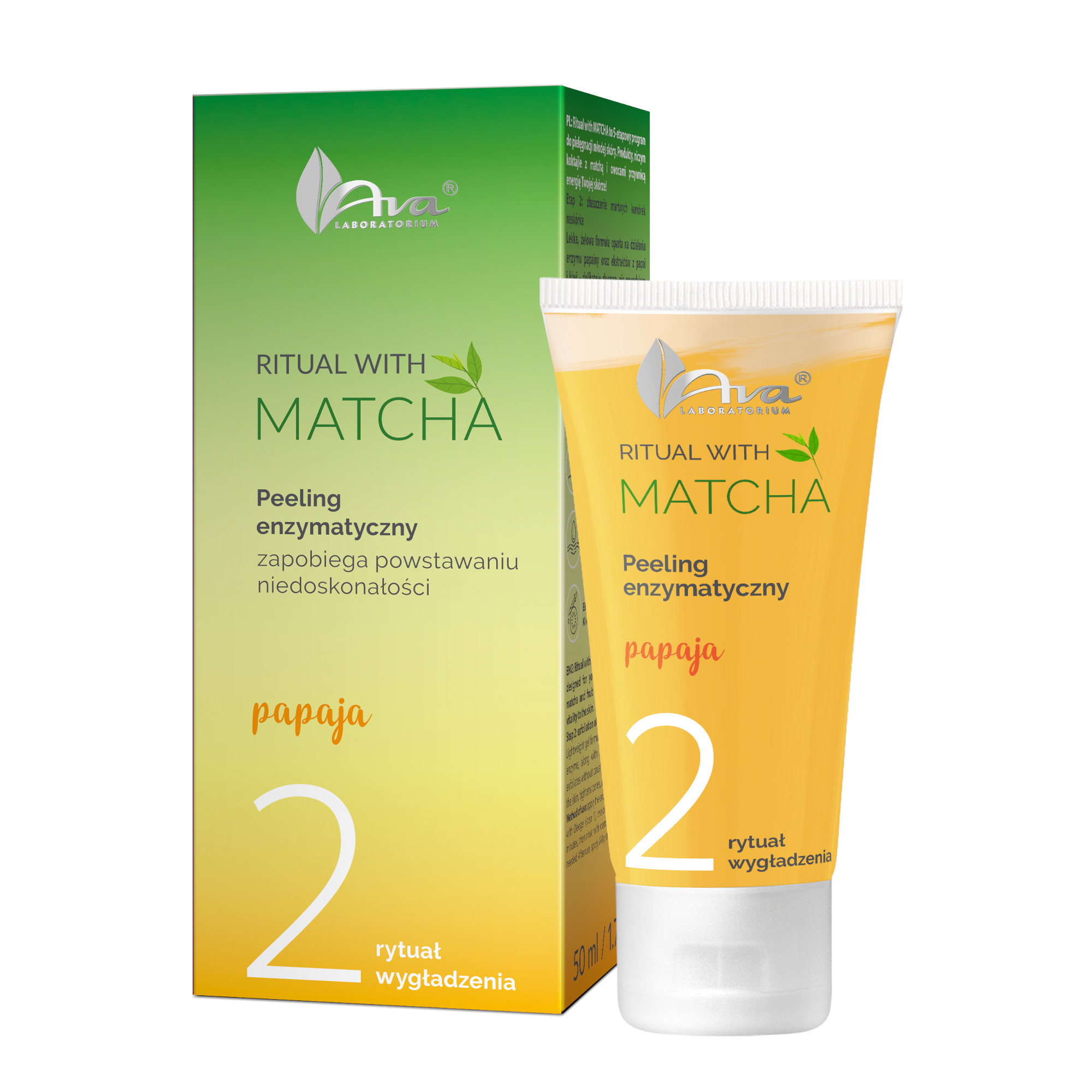 Ava Ritual with Matcha, peeling enzymatyczny, 50 ml zdjęcie