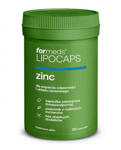 LIPOCAPS zinc, 30 kapsułek zdjęcie