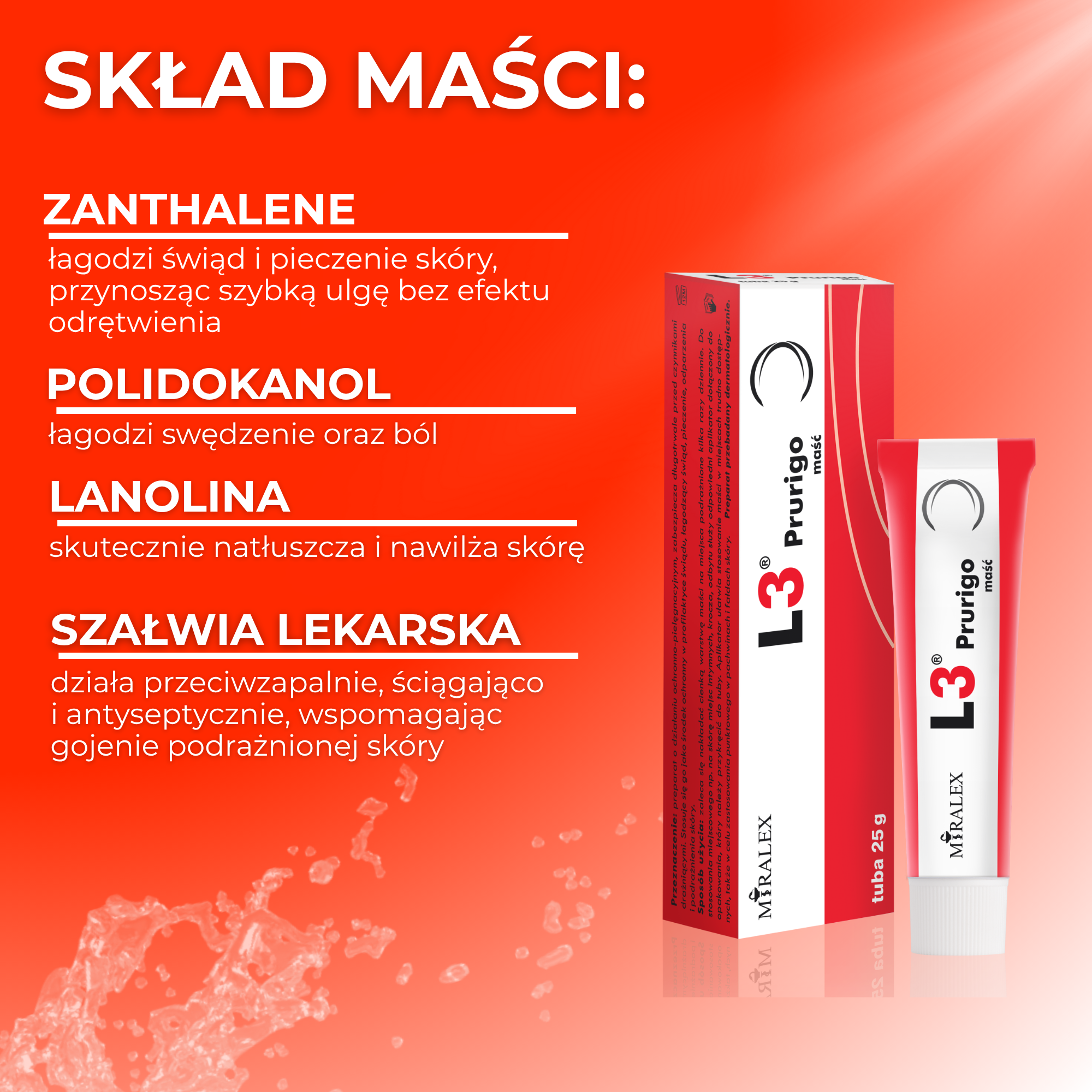 L3 Prurigo maść ochronno-pielęgnacyjna z aplikatorem 25 g