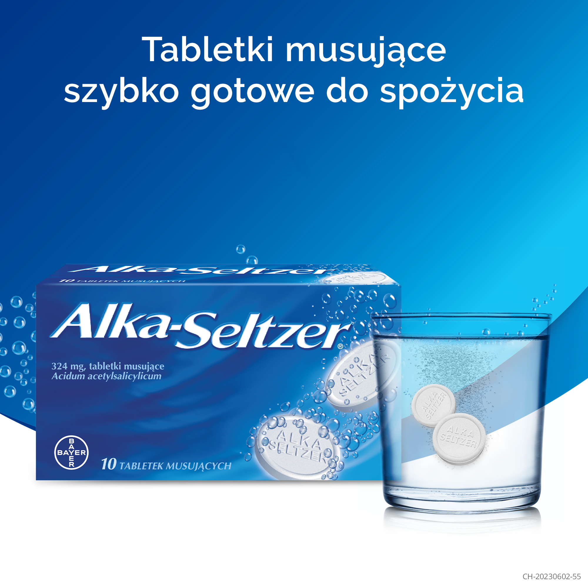 Alka-Seltzer 10 tabletek musujących