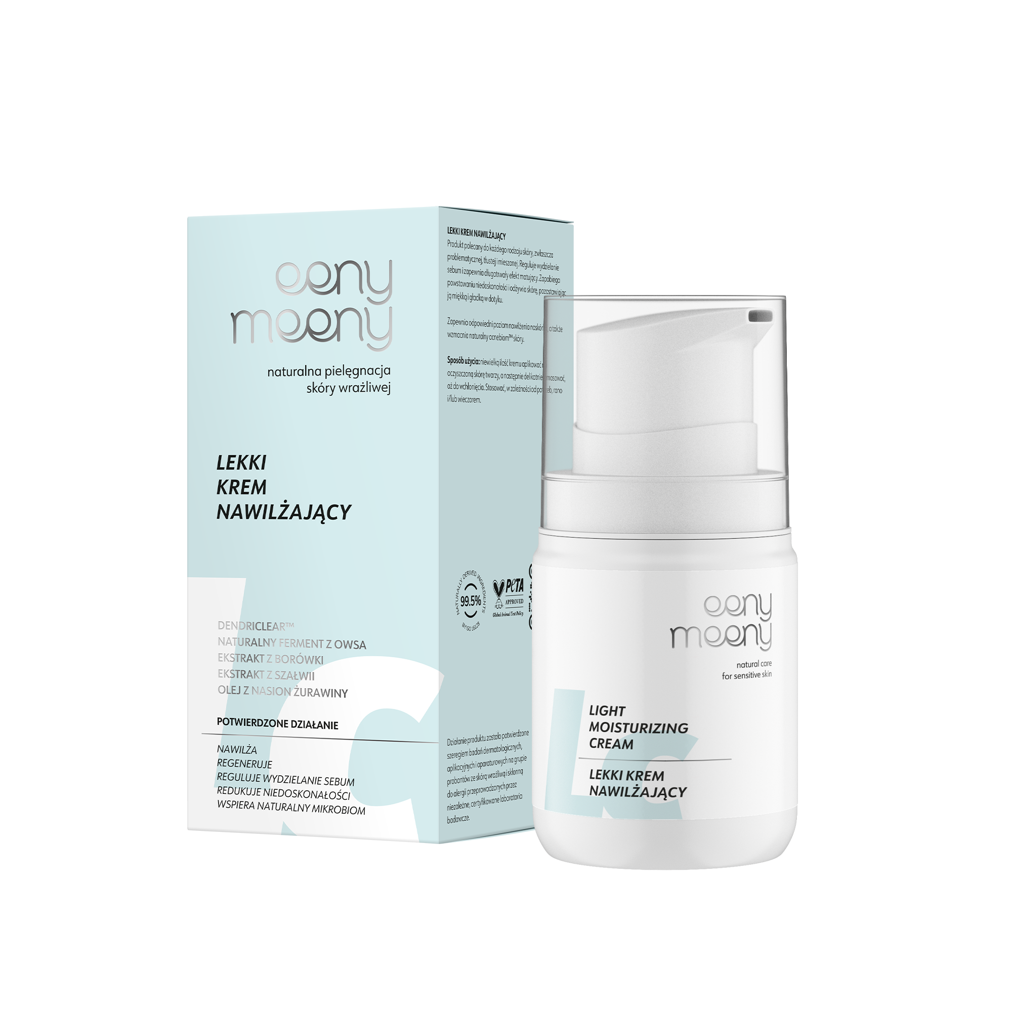 Eeny Meeny, Lekki Krem Nawilżający, 50 ml zdjęcie