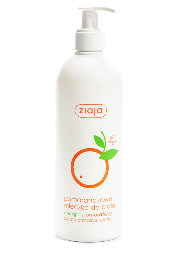 Ziaja Pomarańczowa pomarańczowe mleczko do ciała 400 ml zdjęcie