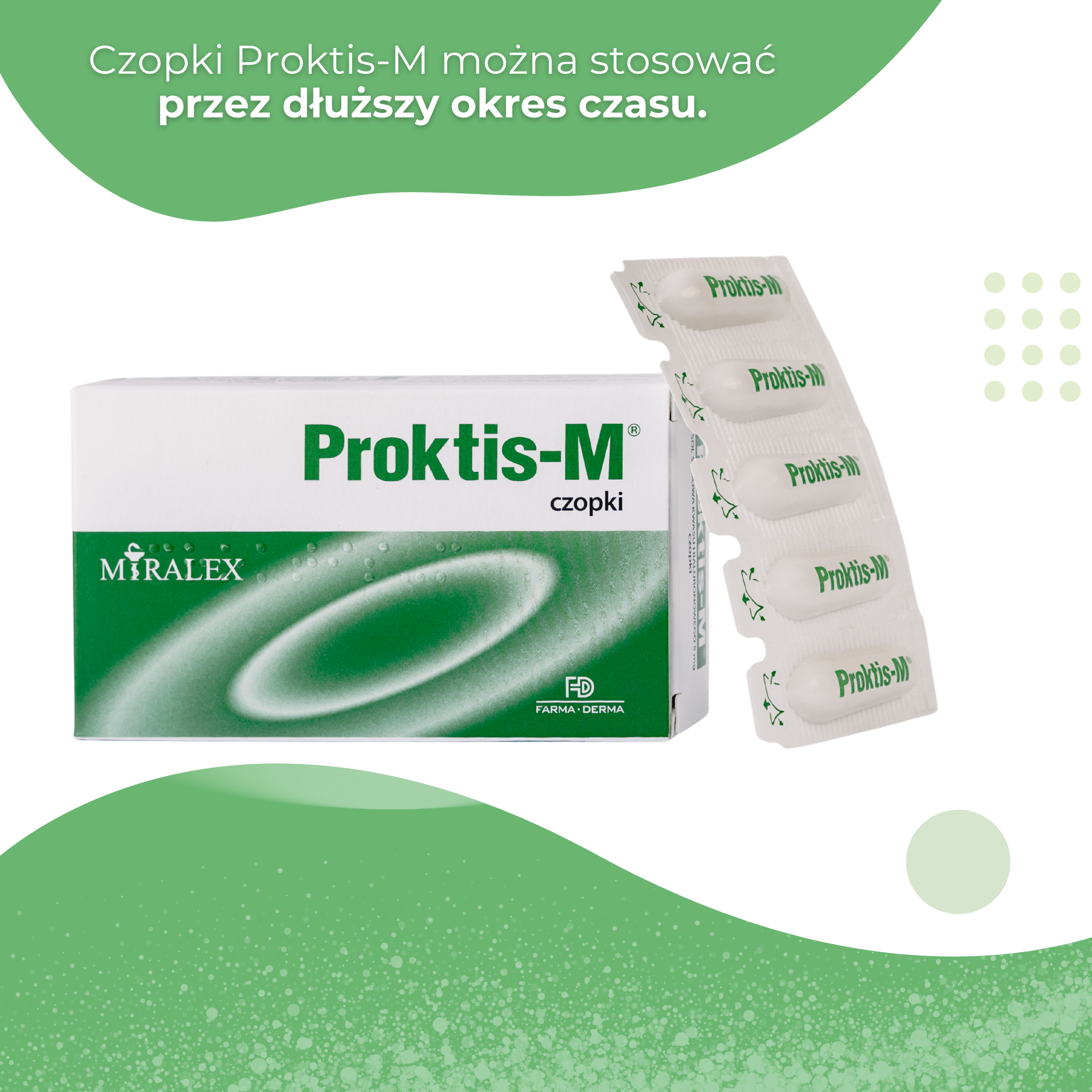 Proktis-M czopki doodbytnicze 10 sztuk