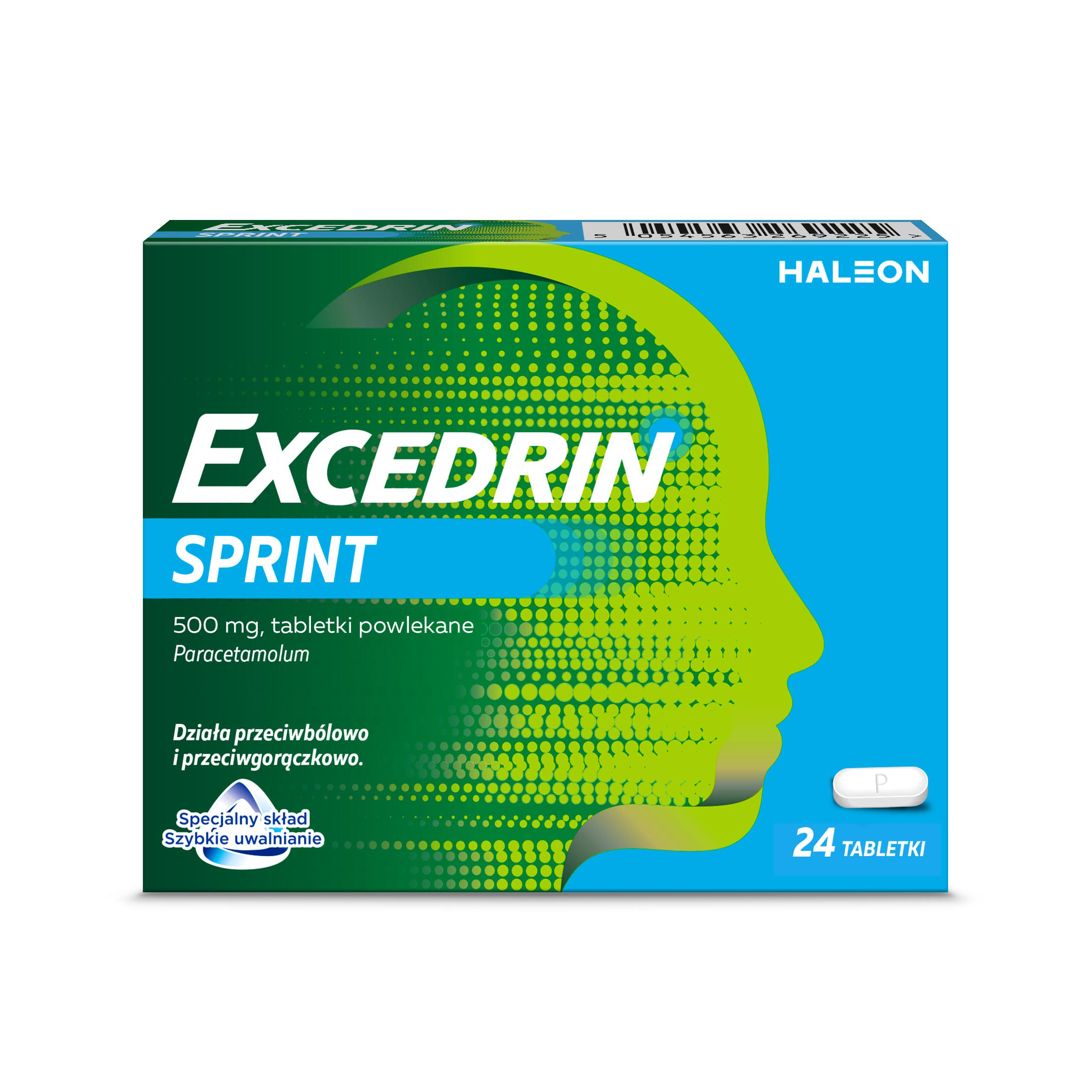 Excedrin Sprint, tabletki, 24 sztuk zdjęcie
