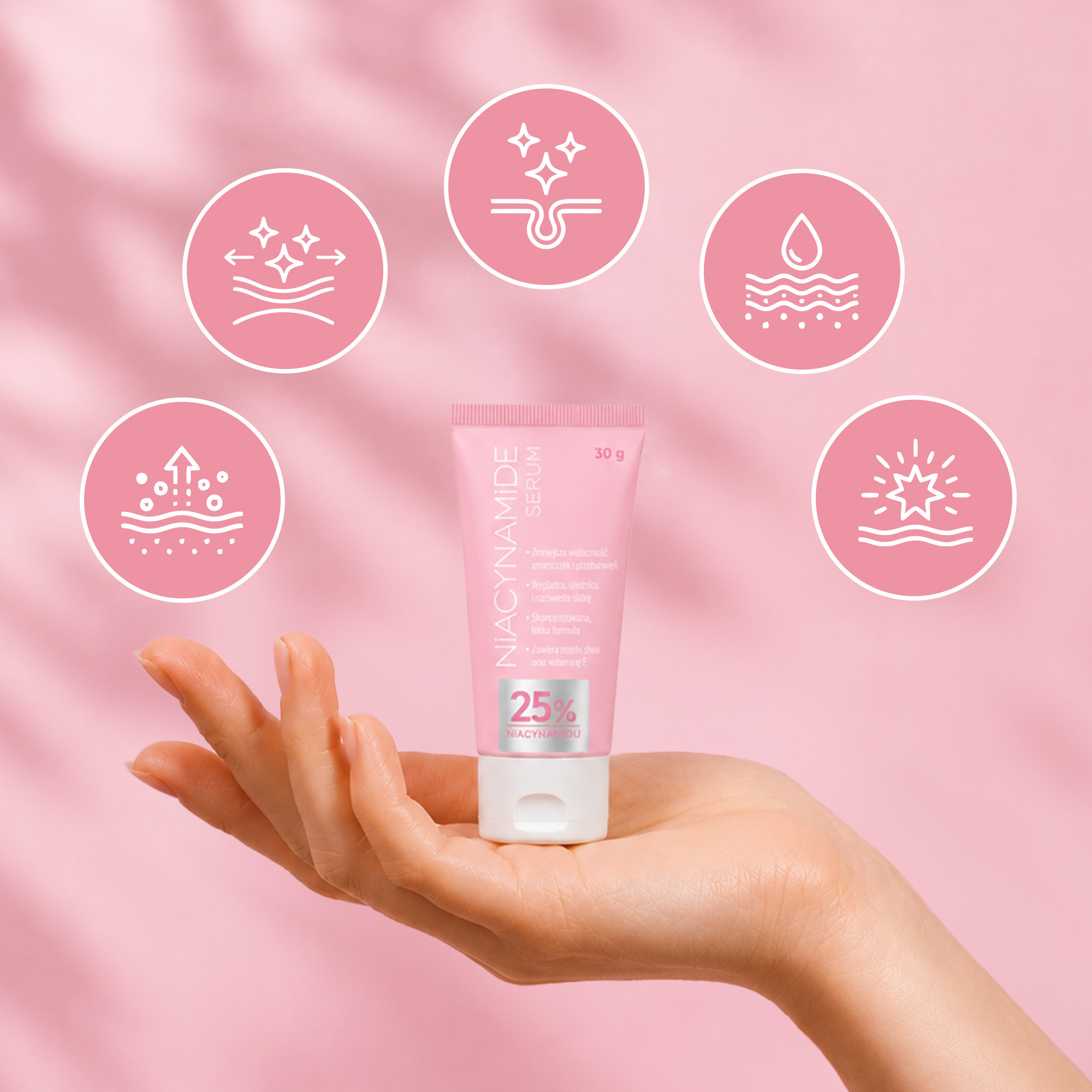 Niacynamide 25%, serum, 30 g
