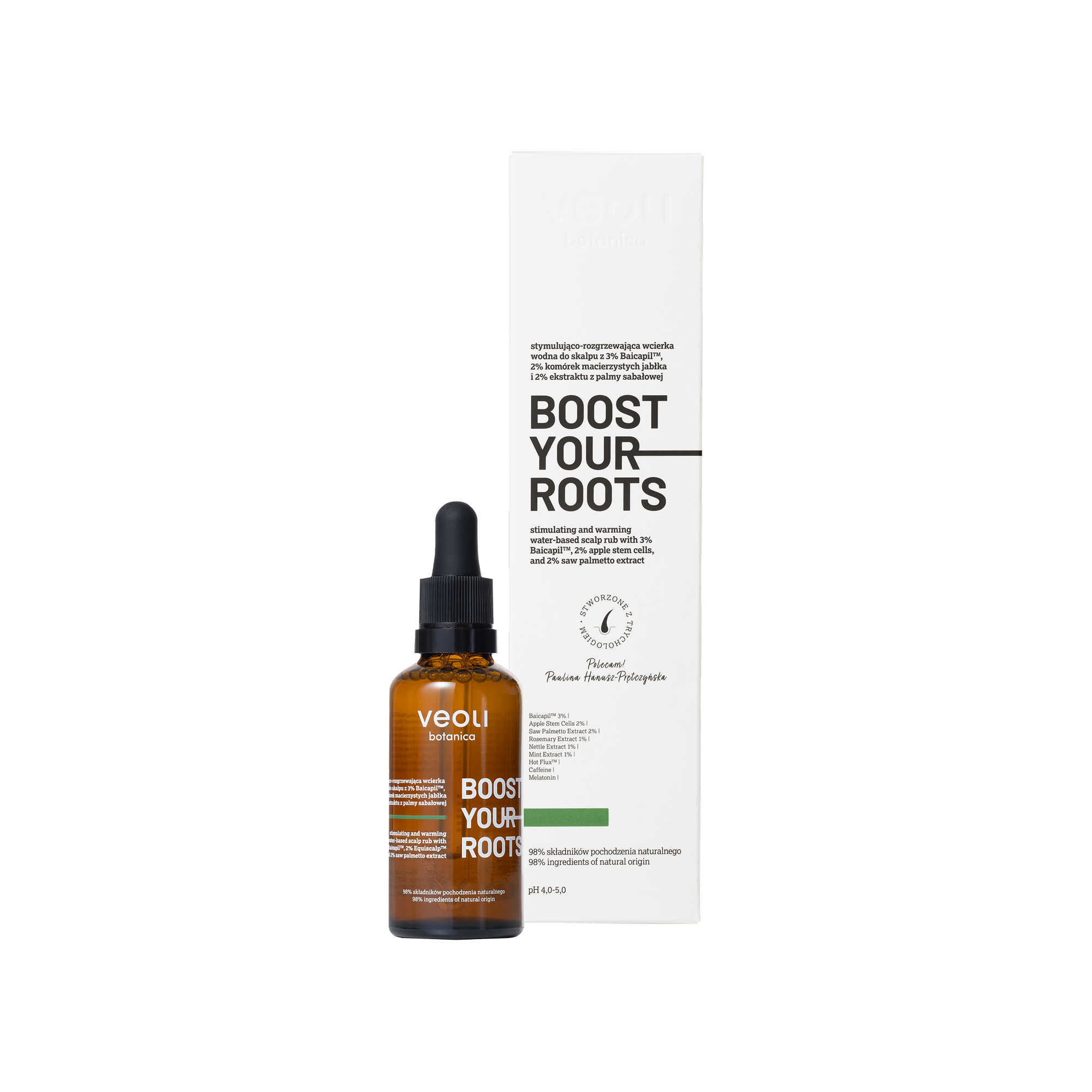 Veoli Botanica Boost Your Roots wcierka wodna do skalpu, 50 ml