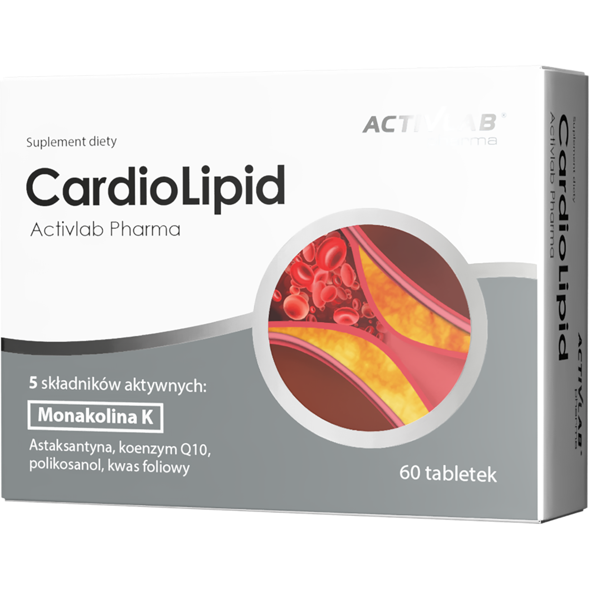 ActivLab Pharma, CardioLipid, tabletki, 60 sztuk zdjęcie