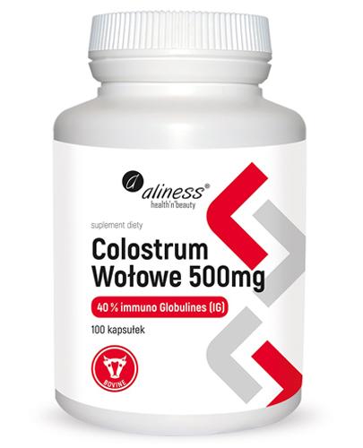 ALINESS Colostrum wołowe 500 mg - 100 kaps. zdjęcie