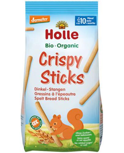 **Holle Bio Organic Paluszki orkiszowe dla niemowląt od 10 miesiąca życia - 80 g**  
**Skład:** 

- Orkisz pełnoziarnisty bio (95%)
- Skrobia kukurydziana bio
- Sól morska
- Olej rzepakowy bio zdjęcie