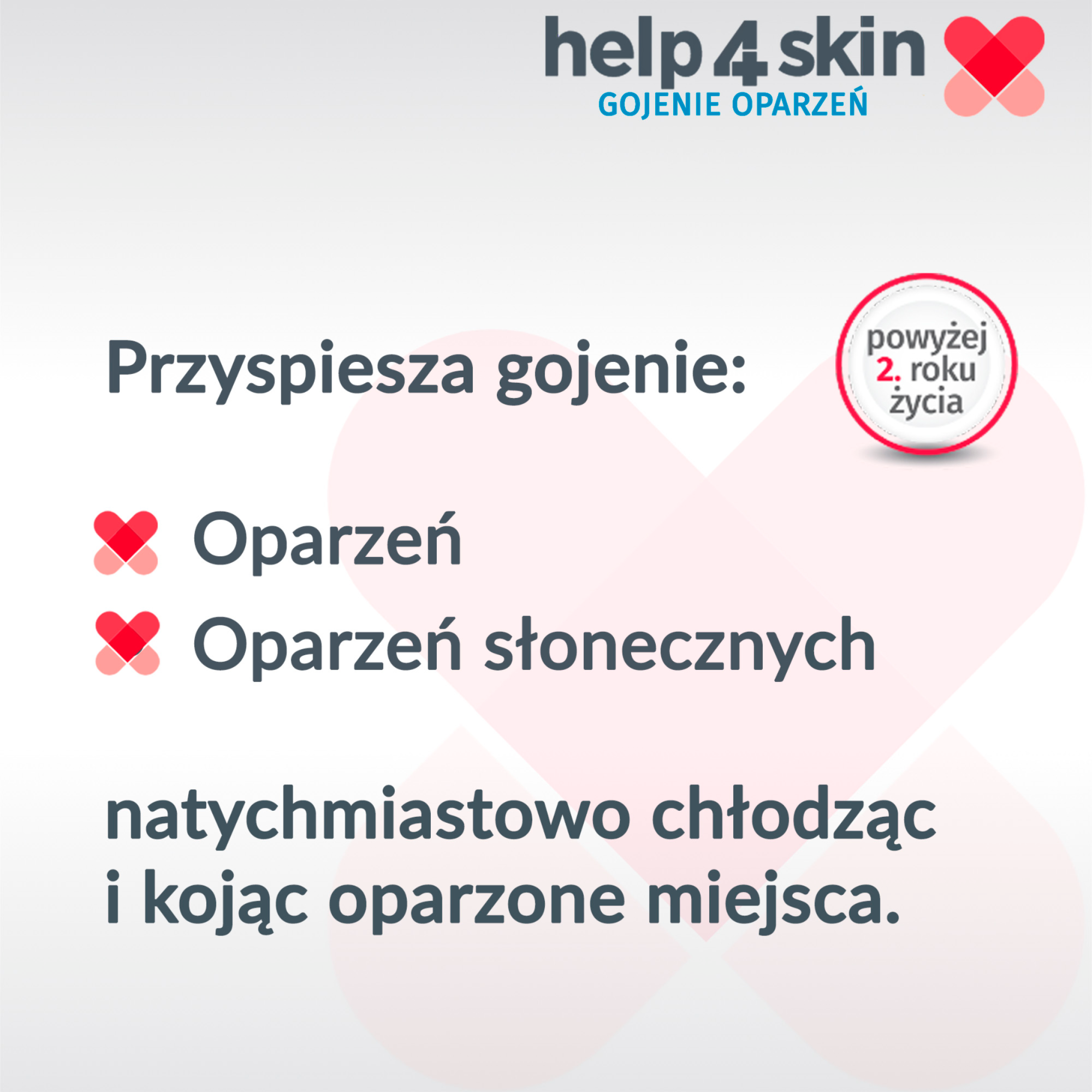HELP4SKIN GOJENIE OPARZEŃ Żel hydrokoloidowy przyspieszający gojenie, 75 g