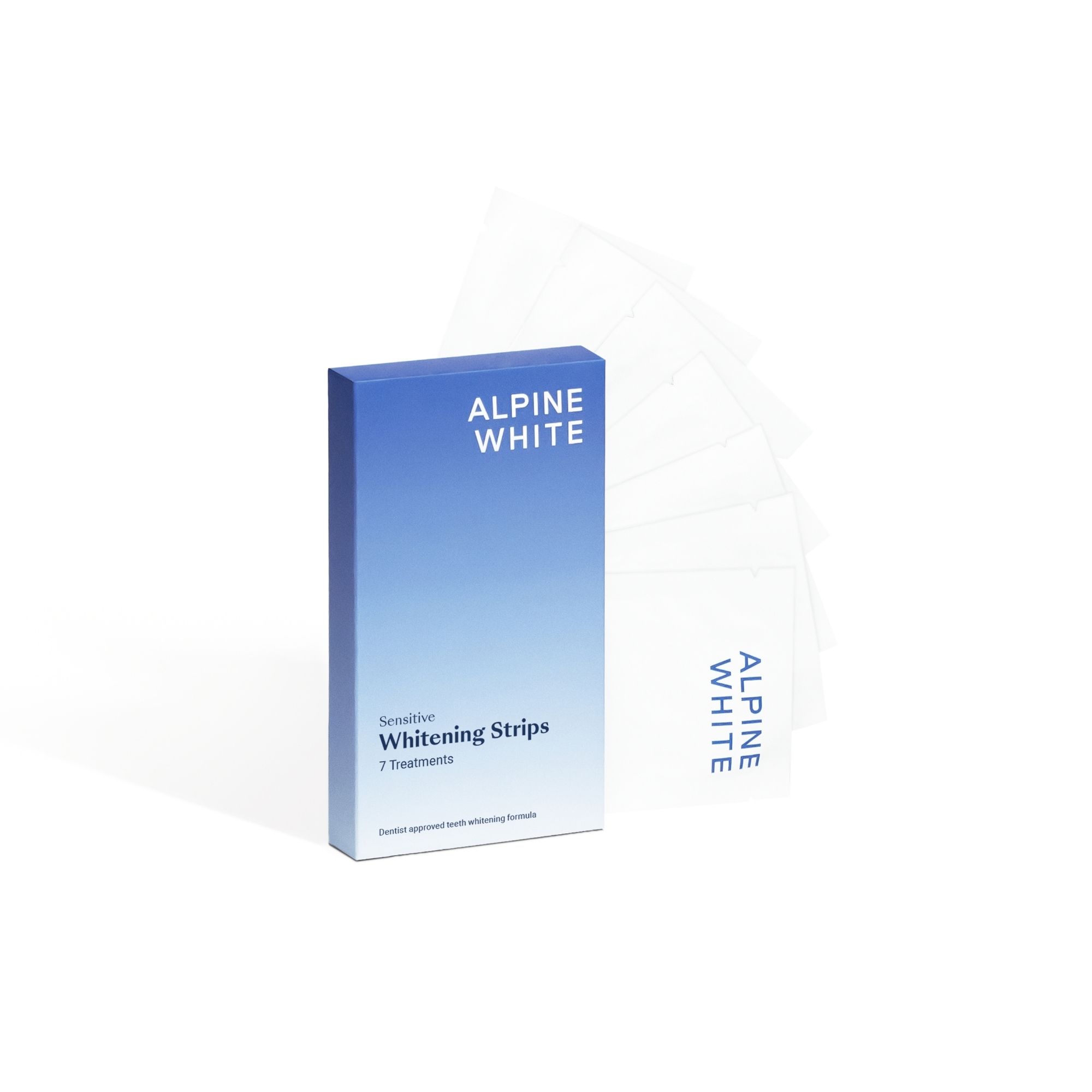 Alpine White, paski wybielające, Sensitive Whitening Strips, 14 sztuk zdjęcie