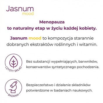 Jasnum mood - 30 kaps. - cena, opinie, składniki