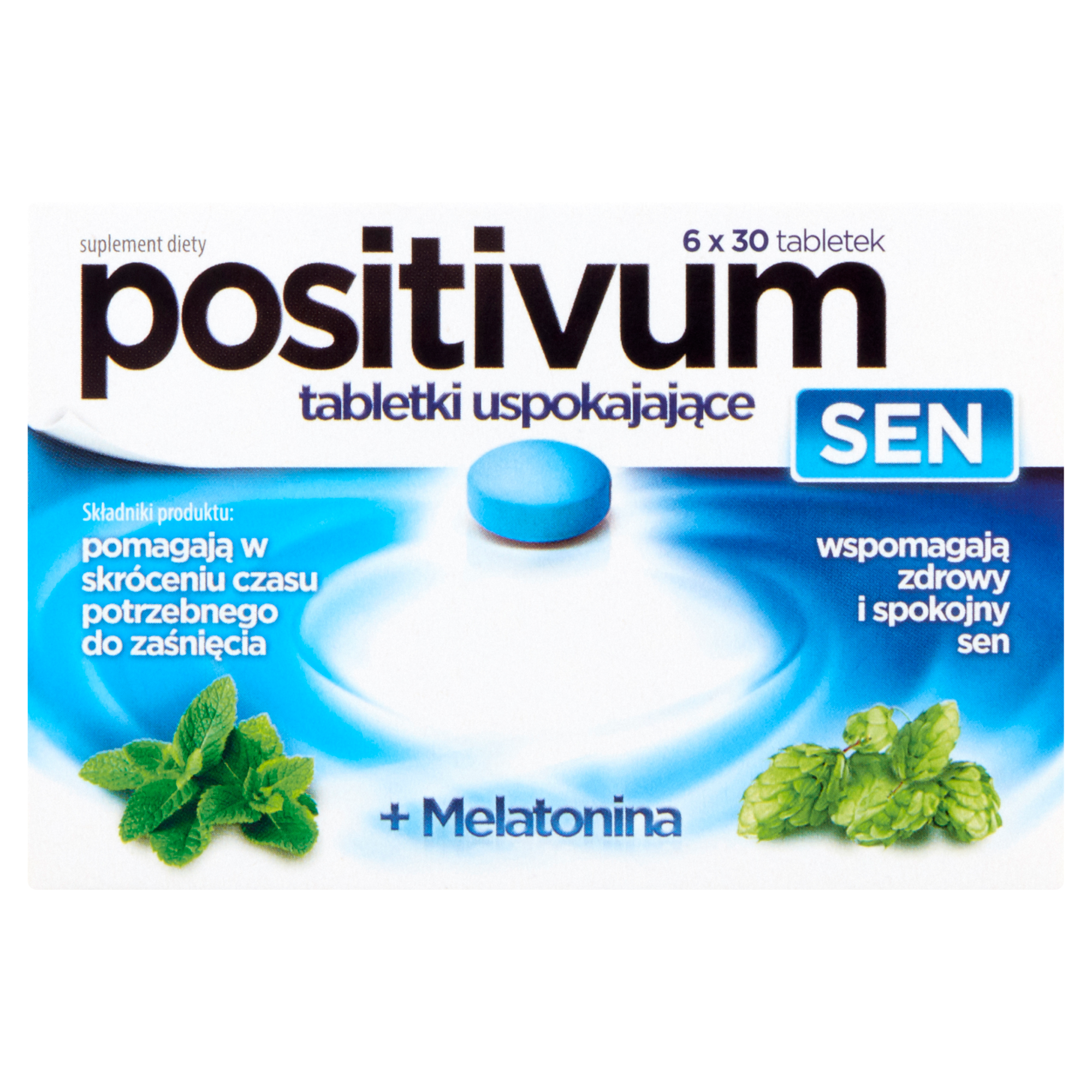 Positivum Sen, tabletki, 180 sztuk zdjęcie