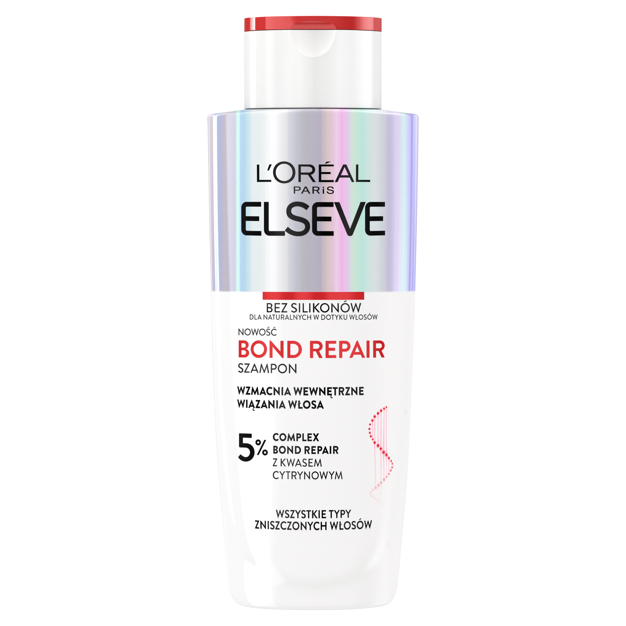 L'Oreal Elseve Bond Repair Szampon wzmacniający wewnętrzne wiązania włosa, 200 ml zdjęcie
