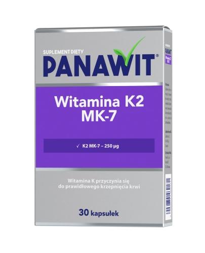PANAWIT Witamina K2 MK-7 - 30 kaps. Na prawidłową krzepliwość krwi i zdrowe kości - cena, opinie, dawkowanie zdjęcie