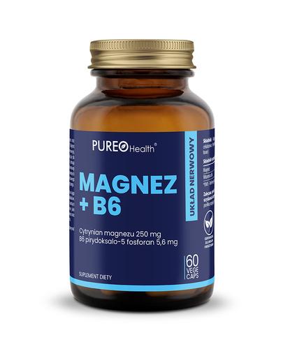 PUREO Health Magnez + B6, 60 kapsułek zdjęcie