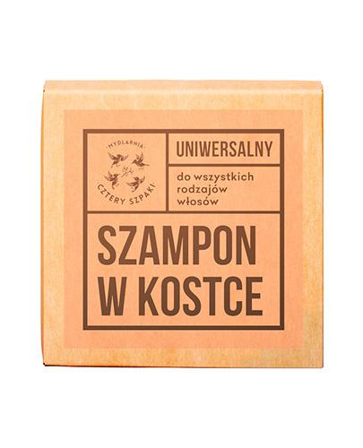 Mydlarnia Cztery Szpaki, Uniwersalny Szampon w kostce, 75 g  zdjęcie