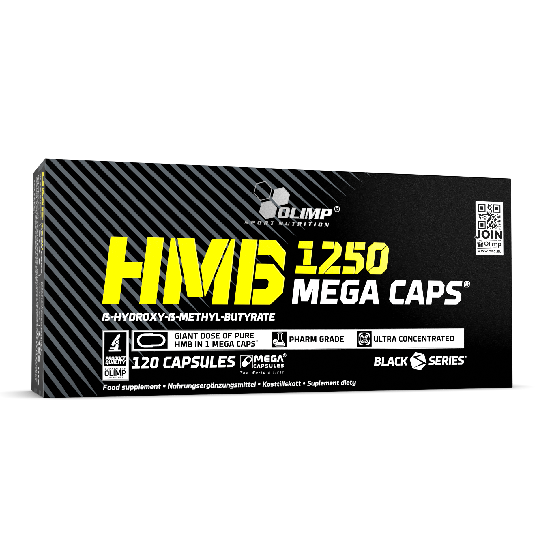 Olimp, HMB 1250 Mega Caps 120 kapsułek zdjęcie