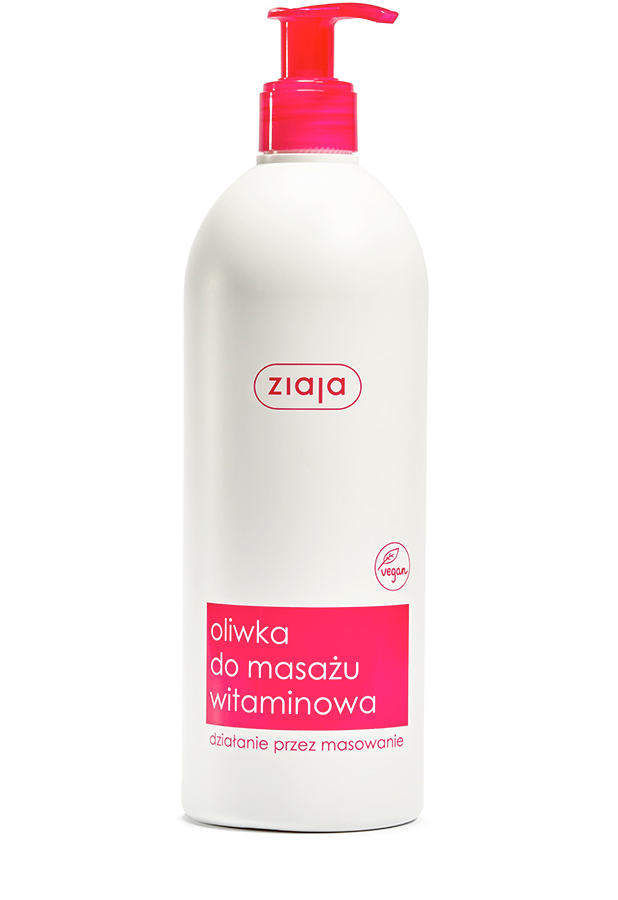 Ziaja oliwka do masażu witaminowa 500 ml zdjęcie
