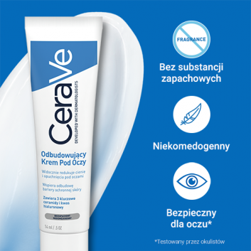 CeraVe Odbudowujący Krem pod oczy, 14 ml