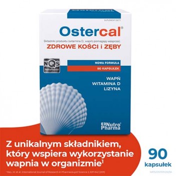 Nutropharma Ostercal, 90 kapsułek