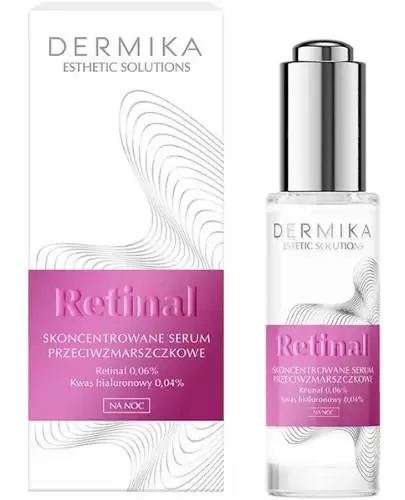 Dermika Esthetic Solutions Retinal skoncentrowane serum przeciwzmarszczkowe na noc 30 ml zdjęcie