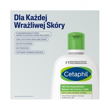 CETAPHIL MD DERMOPROTEKTOR, balsam nawilżający, 250 ml 