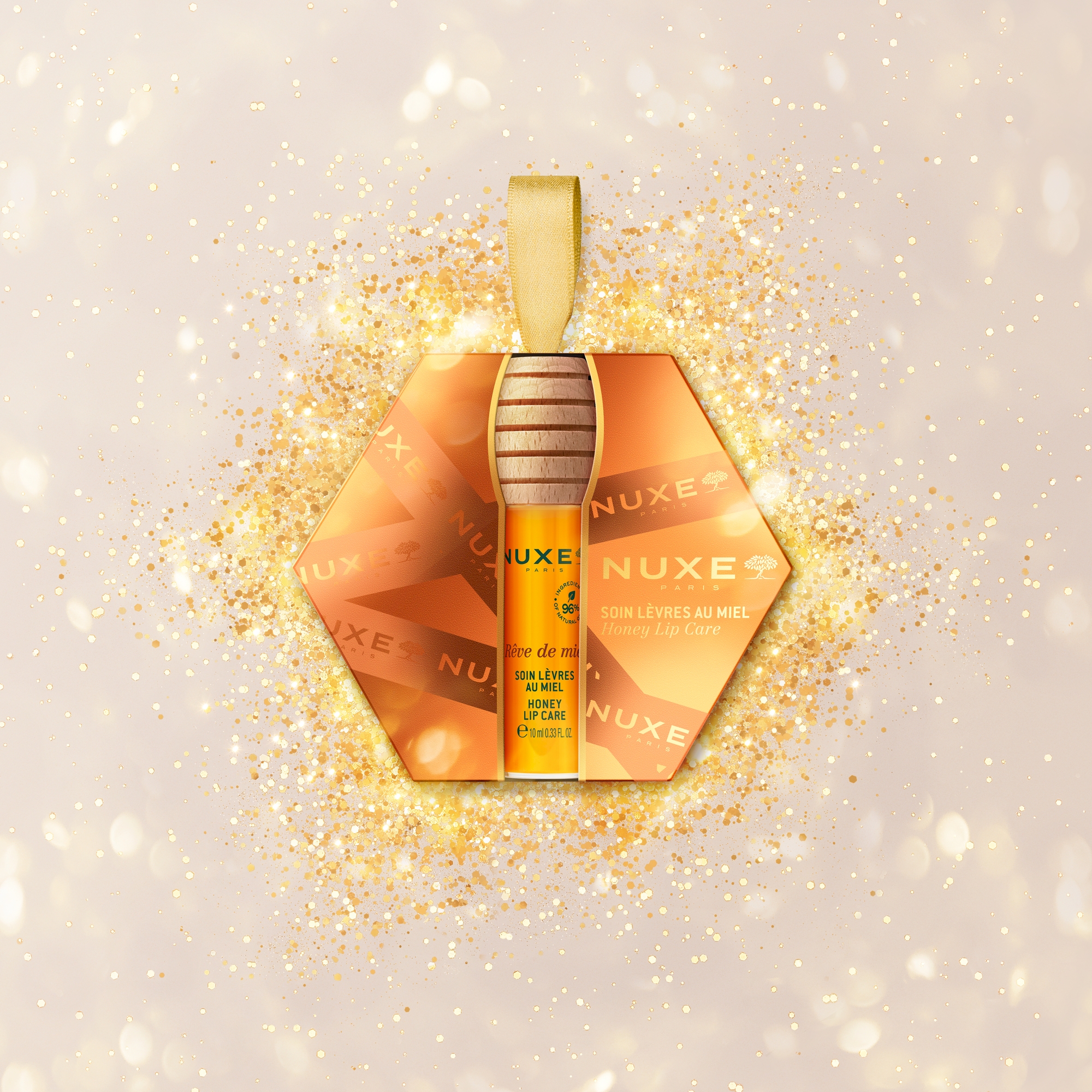 Nuxe Reve de Miel, miodowy olejek do ust, 10 ml