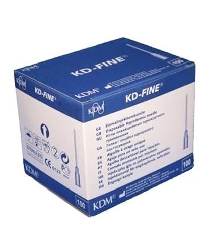 Kd-Fine Jałowa igła iniekcyjna Ø 0.70 x 40 mm - 100 szt. - cena, opinie, wskazania zdjęcie