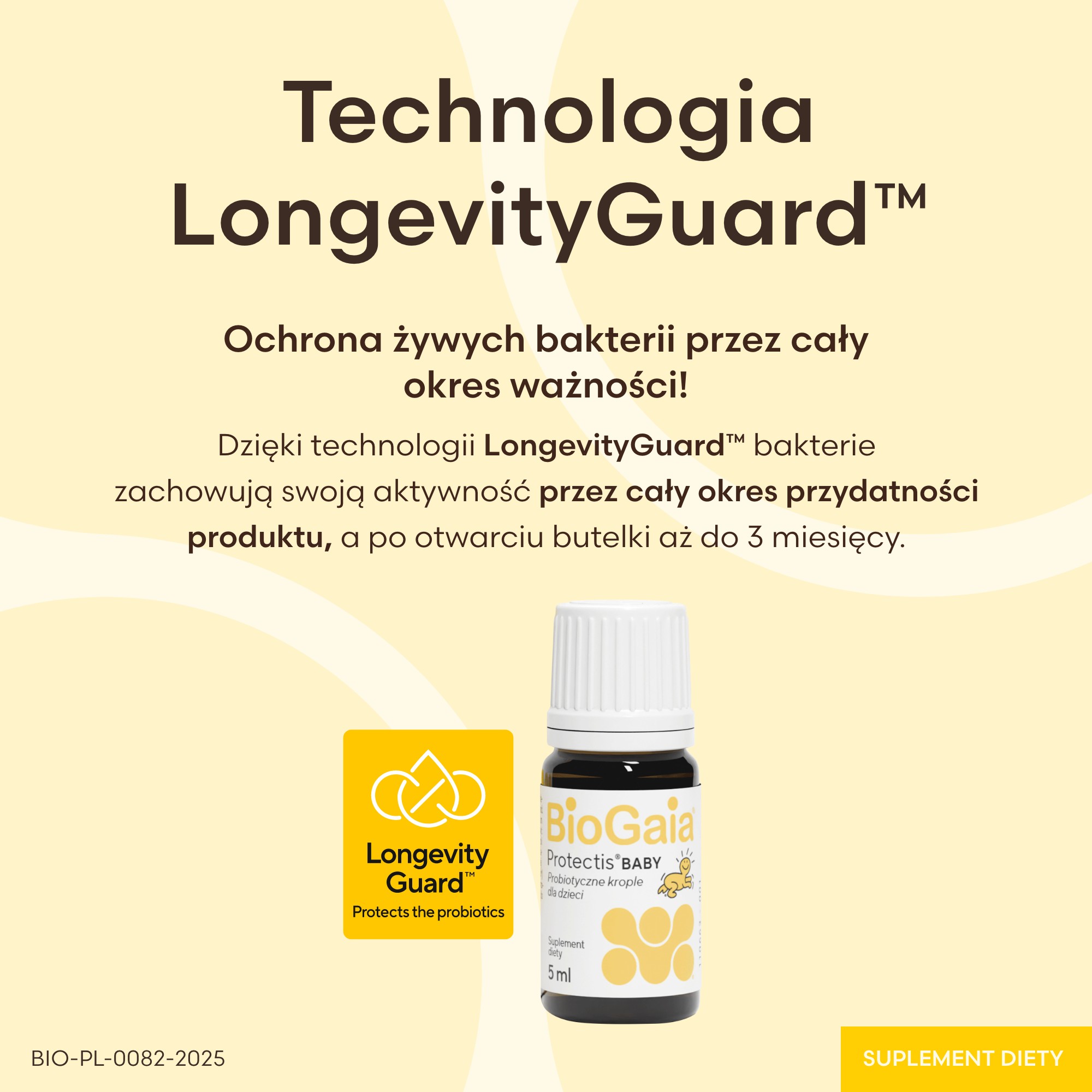 BioGaia, probiotyczne krople dla dzieci, 5 ml