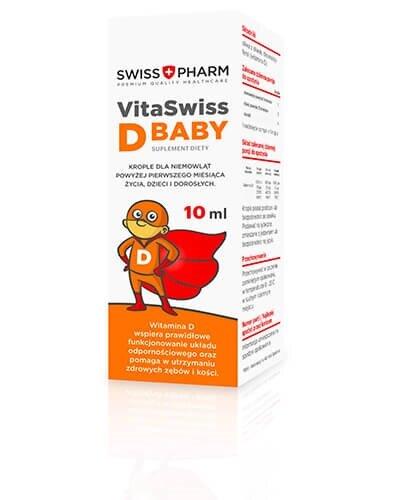 Swiss Pharma VitaSwiss D Baby, krople, 10 ml zdjęcie