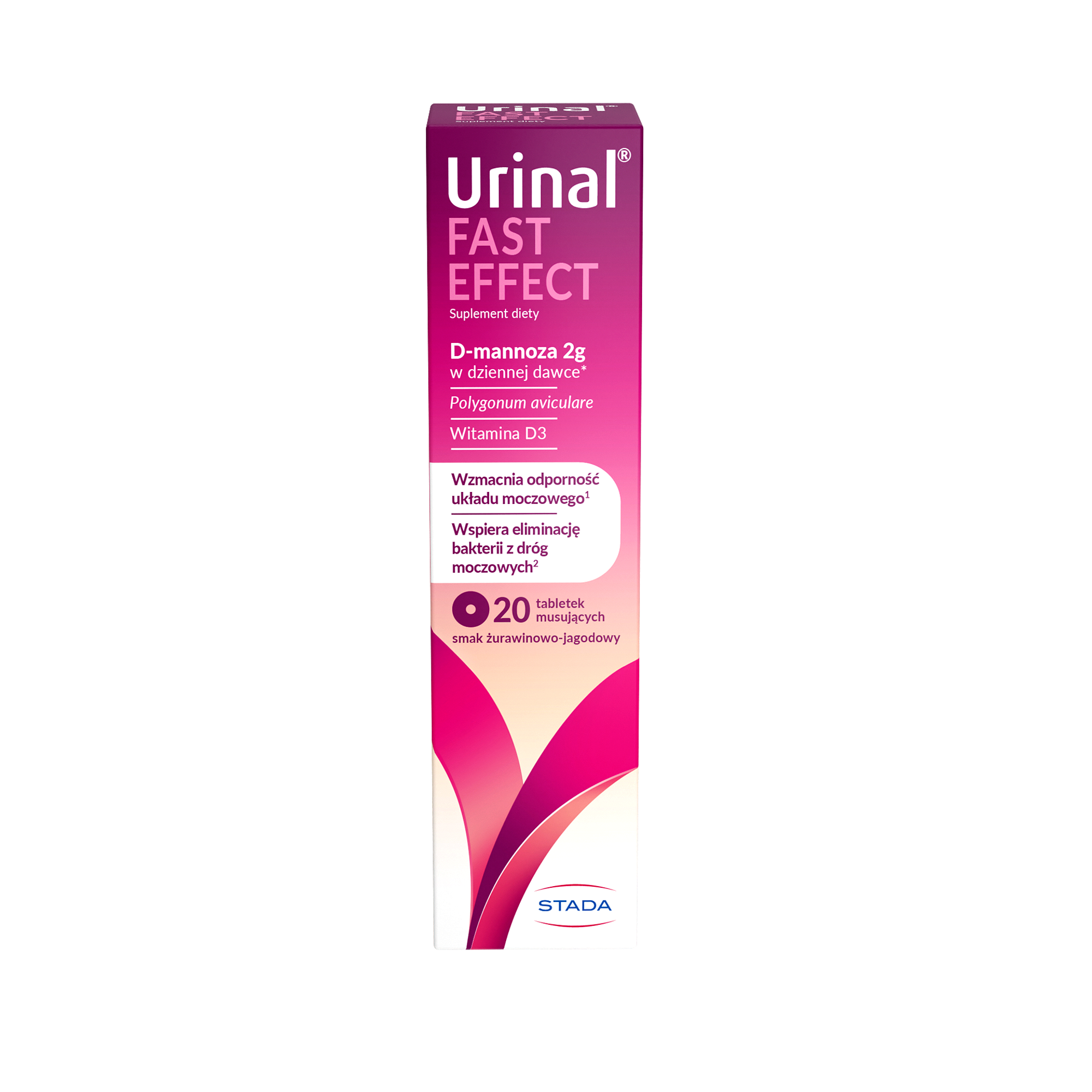 Urinal Fast Effect, 20 tabletek musujących